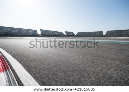 Motor racing track