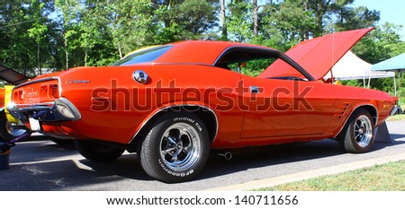 MATHEWS, VA- JUNE 01:Dodge Challenger in the Annual: Vintage TV\'s \