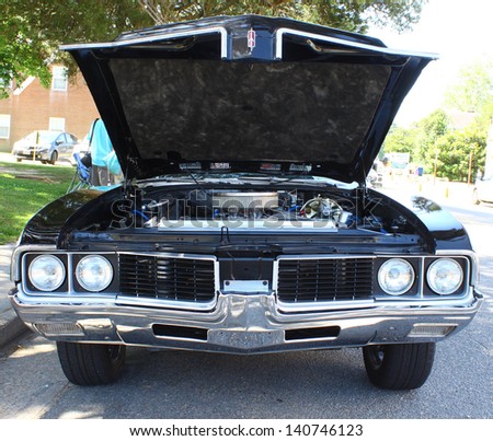 MATHEWS, VA- JUNE 01:Olds Cutlass front in the Annual: Vintage TV\'s \