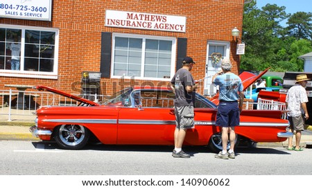 MATHEWS, VA- JUNE 01:An old Impala in the Annual: Vintage TV\'s \