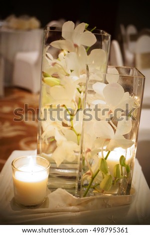 Wedding decoration, wedding planner, wedding background, wedding ceremony decorated by various kind of flowers in Vietnam