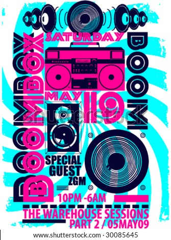 Boombox Artwork