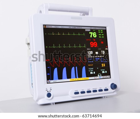 Health care portable monitoring equipment