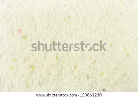 Handmade paper with lots of texture