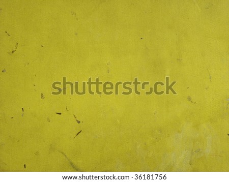 Vintage yellow book cover for background