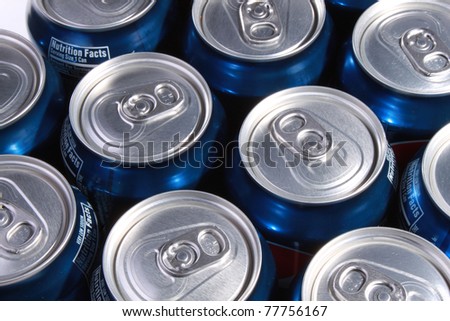 Soda pop cans