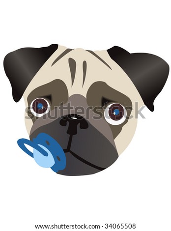 Vector Pug