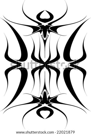 stock vector : abstract tattoo design