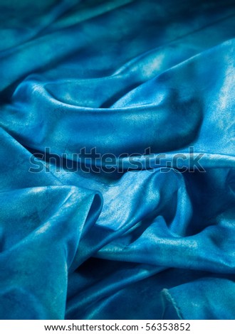 Picture of elegant and soft fabric fold