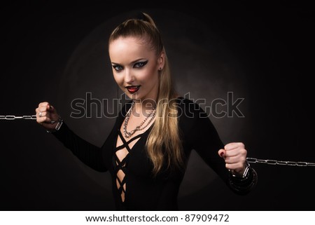 girl in chains