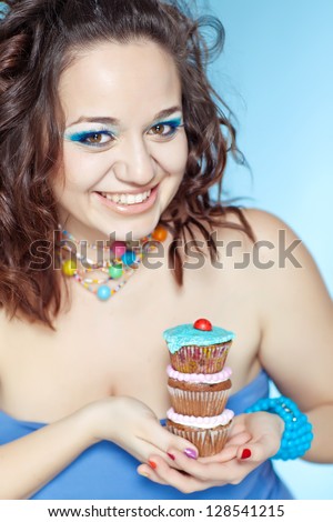 woman cake