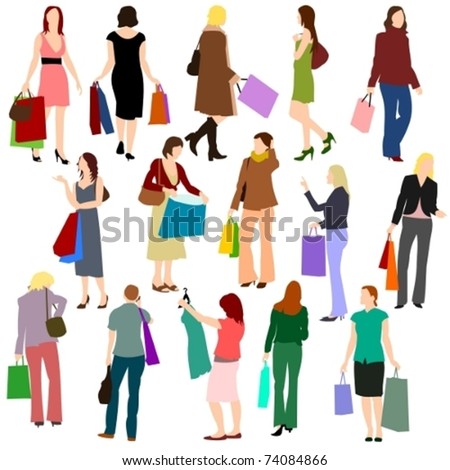 People - Women Shopping No.1.