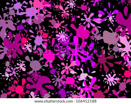 Graffiti Backgrounds on Colourful Abstract Graffiti Wallpaper Created With Shades Of Pink