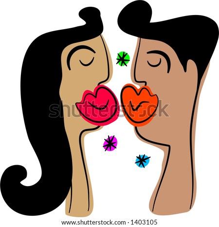 kissing couple images. stock photo : kissing couple