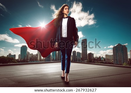 Successful Super Woman