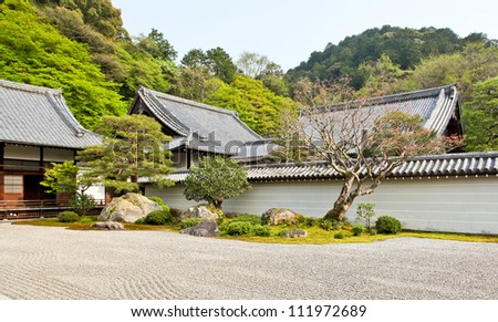 Nanzen-Ji Temple Zen Rock Garden, Kyoto