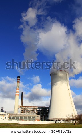 Oil and gas refinery Zaluzi, Litvinov - Czech Republic