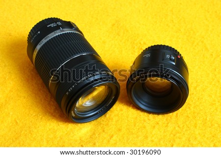 Telephoto and portrait lens