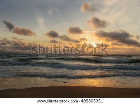 Sunset. Beautiful sunset at black sea. Gold sea sunset. Sea sunset. Sea sunset background. Amazing sea sunset Sunset sea picture. Sunset sea waves. Summer sunset.