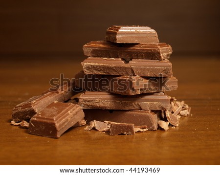 High grade of chocolate