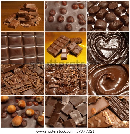 stock photo : Chocolate for all tastes