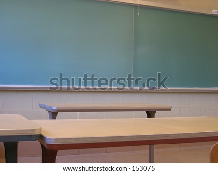 Class room before class.