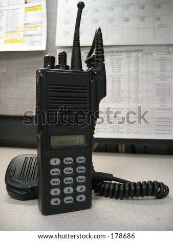Two way radio for commercial transit operation.