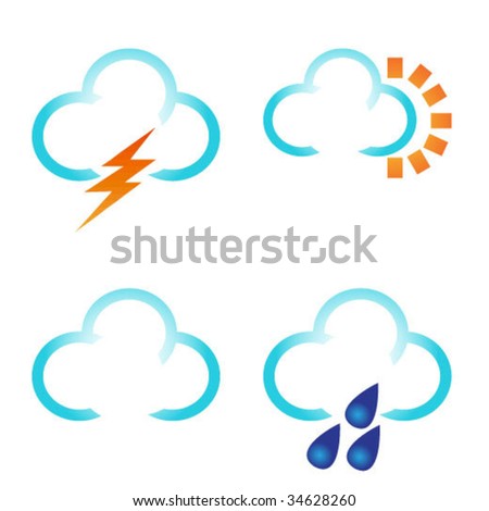 Clip Art Weather Symbols. weather drawn by weather symbols units weather bythis sky weather archive