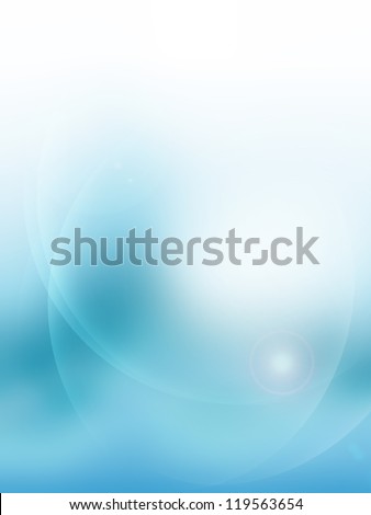 Abstract blue and white background, vertical