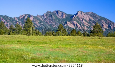Flat Iron Vista Boulder Colorado