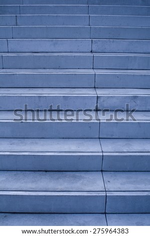 concrete stairway