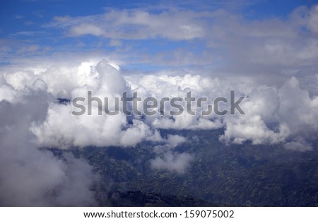 Above the clouds, Darjeeling, West Bengal, India