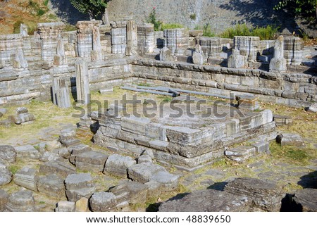 Hindu temple ruins, Avantipur, Kashmir, India