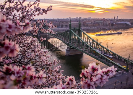 First signs of Spring over Budapest