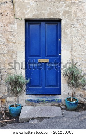 Front Door of an Old House