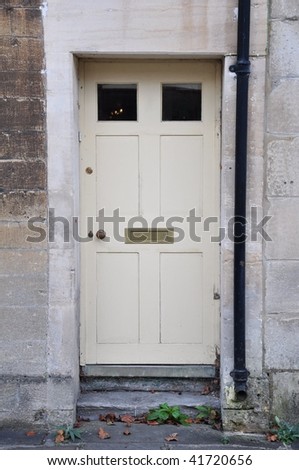 Front Door of a London Town House