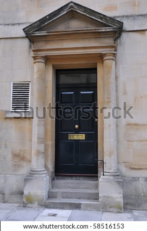 Town House Front Door in London