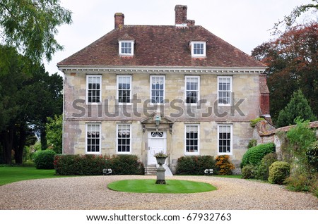 Traditional English Mansion and Grounds Built Circa 1730