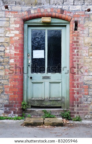 Front Door of a Derelict House