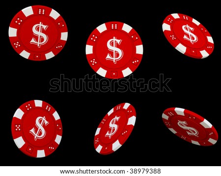 As poker red