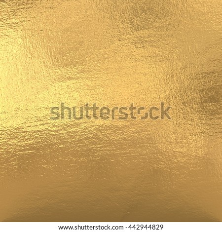 Gold. Gold metallic foil. Golden paper