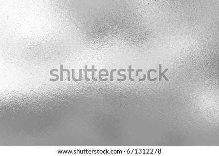 Silver foil texture background, Vector illustration