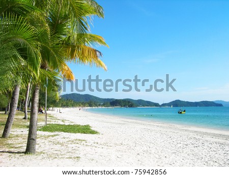langkawi island beach