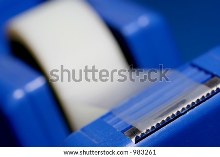 Tape dispenser - blurred