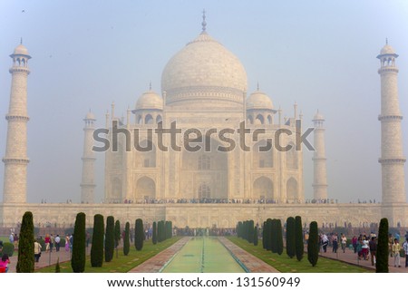 Taj mahal , A famous historical monument of India