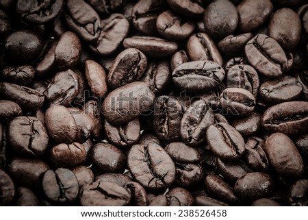 roasted coffee beans, can be used as a background