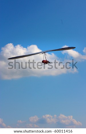 hang gliders in the sky taken in Utale, August