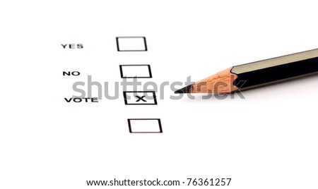 checklist and vote