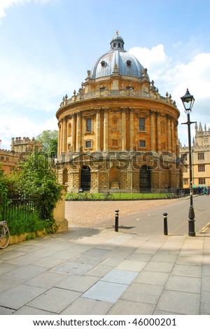Bodleian library, Radcliffe camera, Oxford