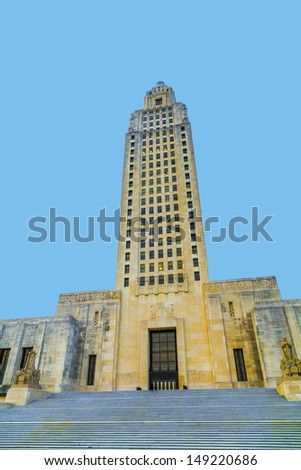 Baton Rouge, Louisiana - State Capitol building
